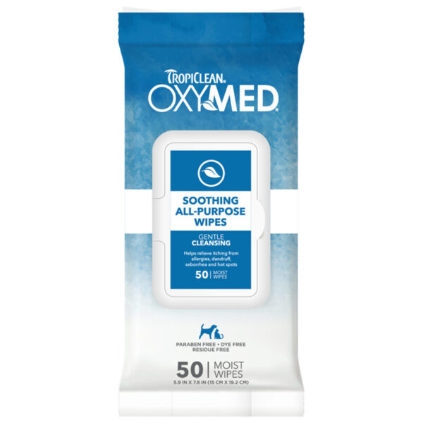 OXYMED SOOTH.WIPES 50PCS